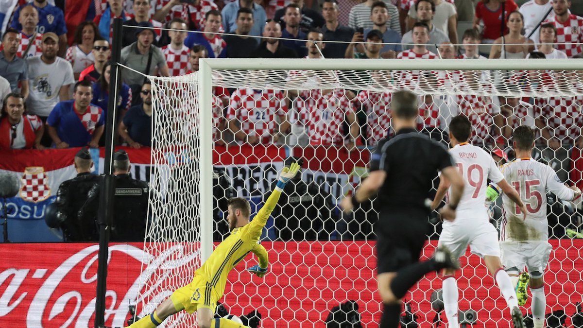 Kroatien vann oväntat mot Spanien i går med 2-1.