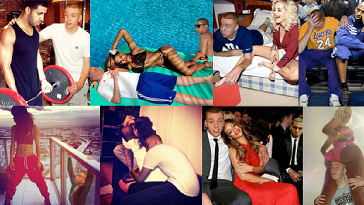 Peeje T hjälper Drake att lyfta vikter, chillar i solen med Jay-Z och Beyoncé, har myskväll med Rita Ora och gosar med Rihanna. Se Instagramstjärnans höjdpunkter i bildspelet – klicka på pilarna. 