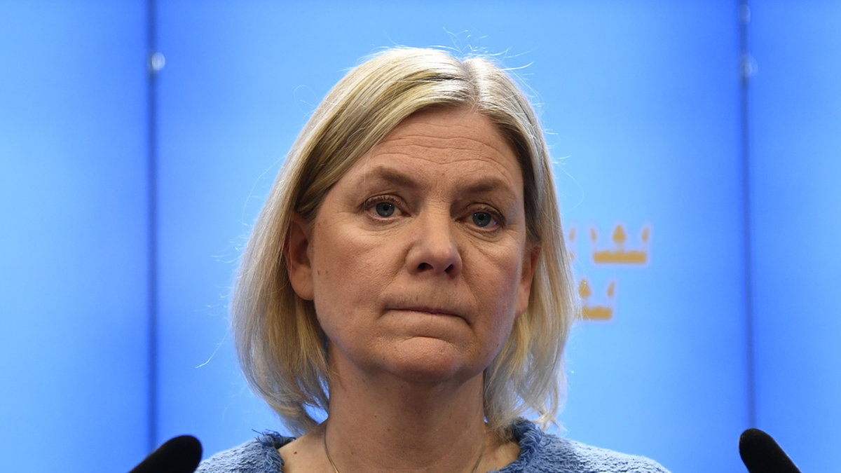 Socialdemokraternas partiledare Magdalena Andersson (S)