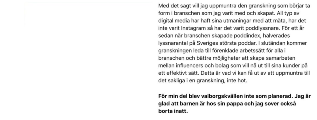 Blogginlägg Blogginlägg