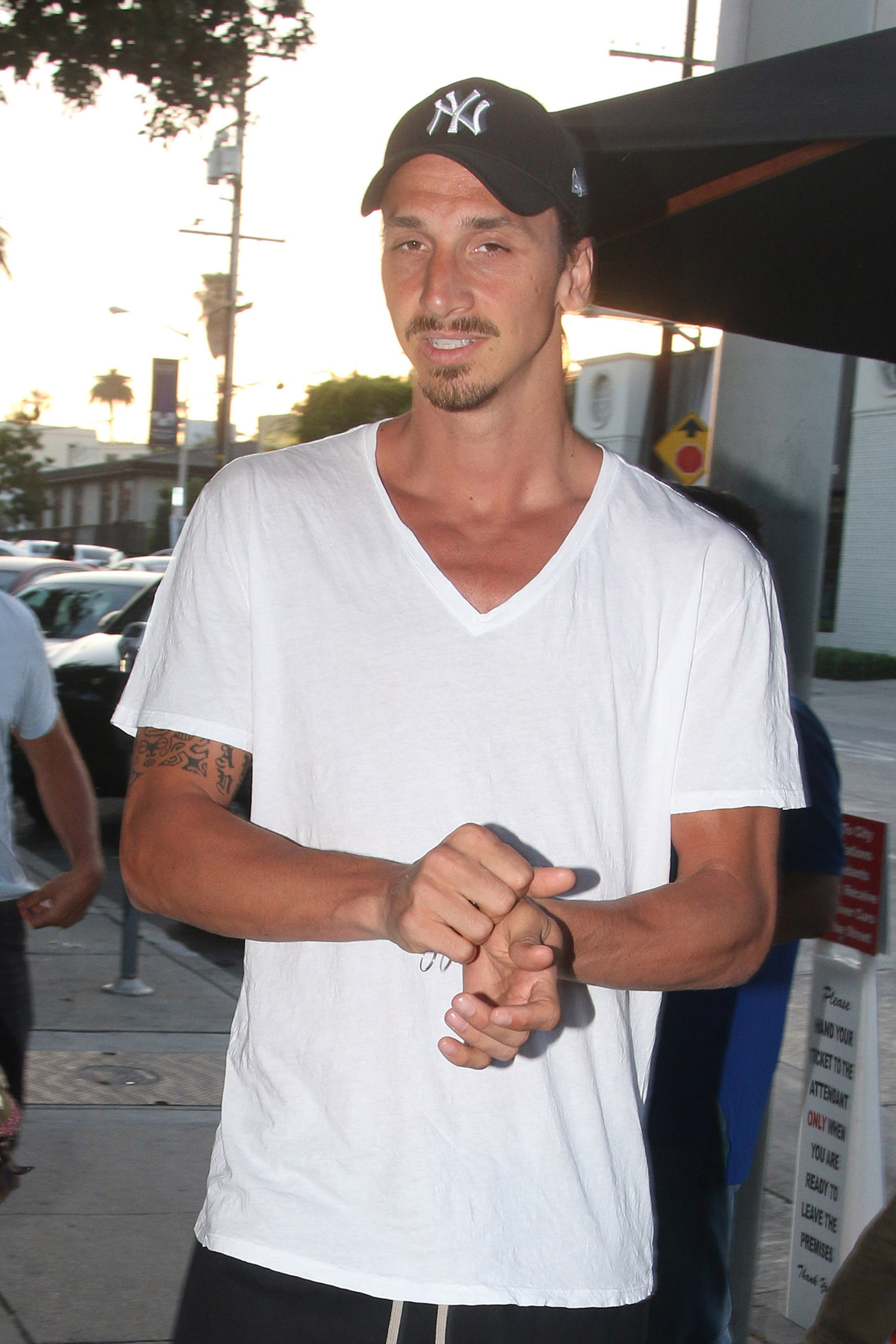 Zlatan har varit på besök i Hollywood. Zlatan har varit på besök i Hollywood.