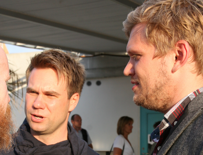 Anders Pihlblad, TV4 och Henrik Torehammar , radiojournalist