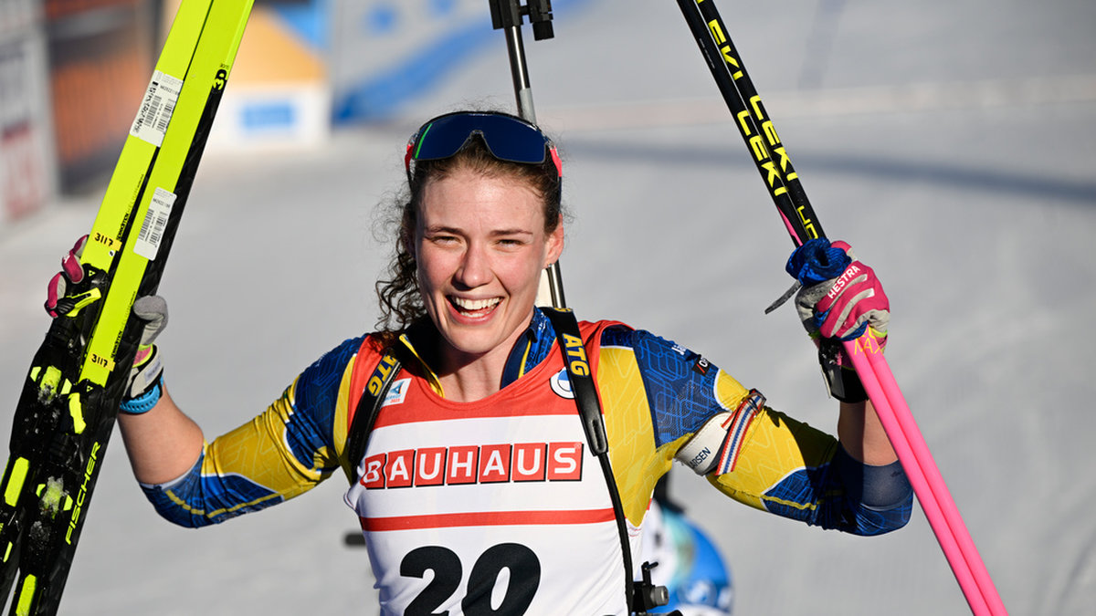 Hanna Öberg har gjort det igen, tagit ett mästerskapsguld i distanslopp.