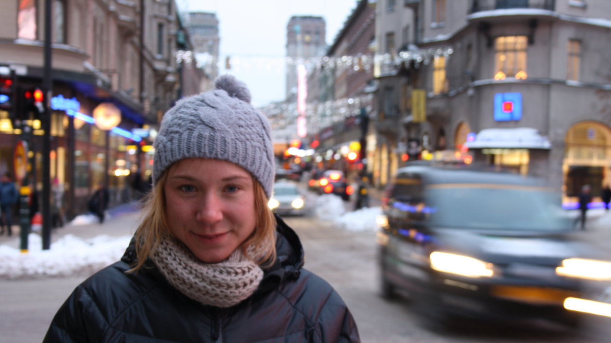 Lisa Larsen är i Stockholm och laddar för Tour de Ski som startar i slutet av december. 
