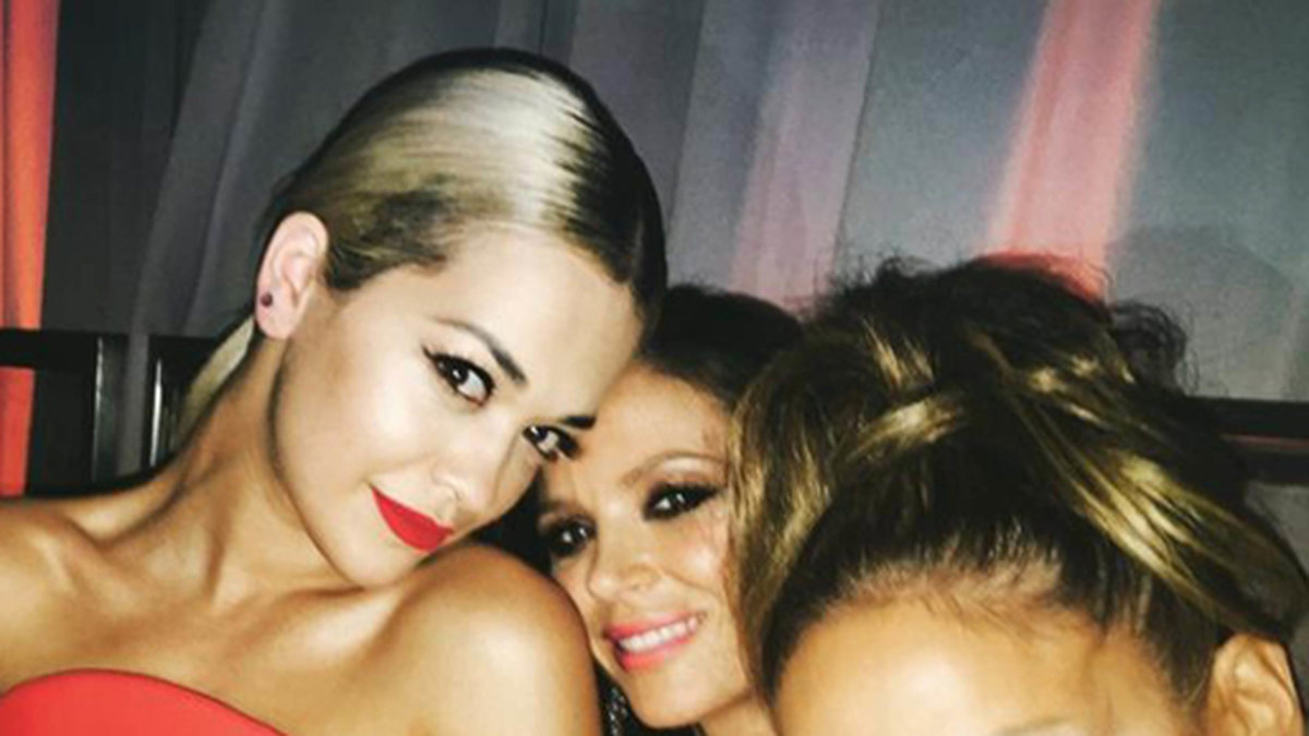 Rita Ora, Jennifer Lopez och Georgina Chapman.