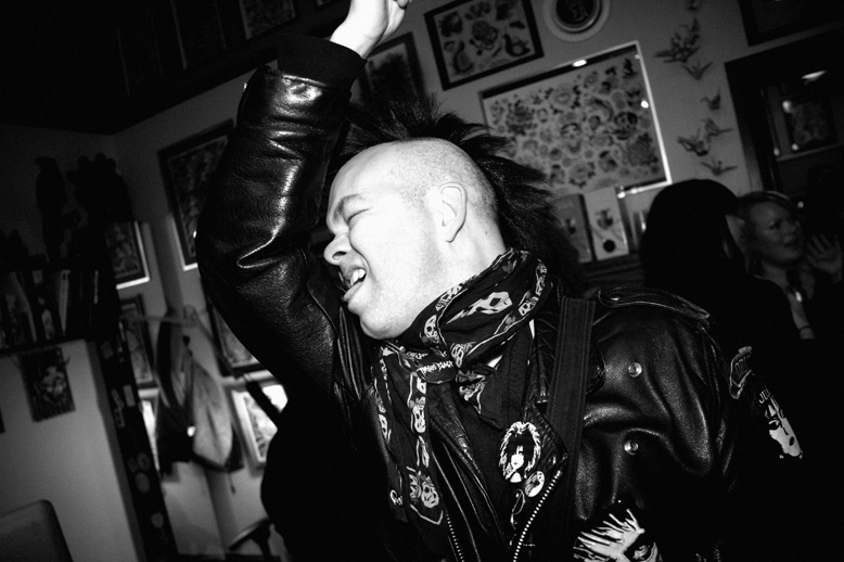 Glad (?) punkare (?) hos Stockholm Classic. Foto: Linn Stålberg