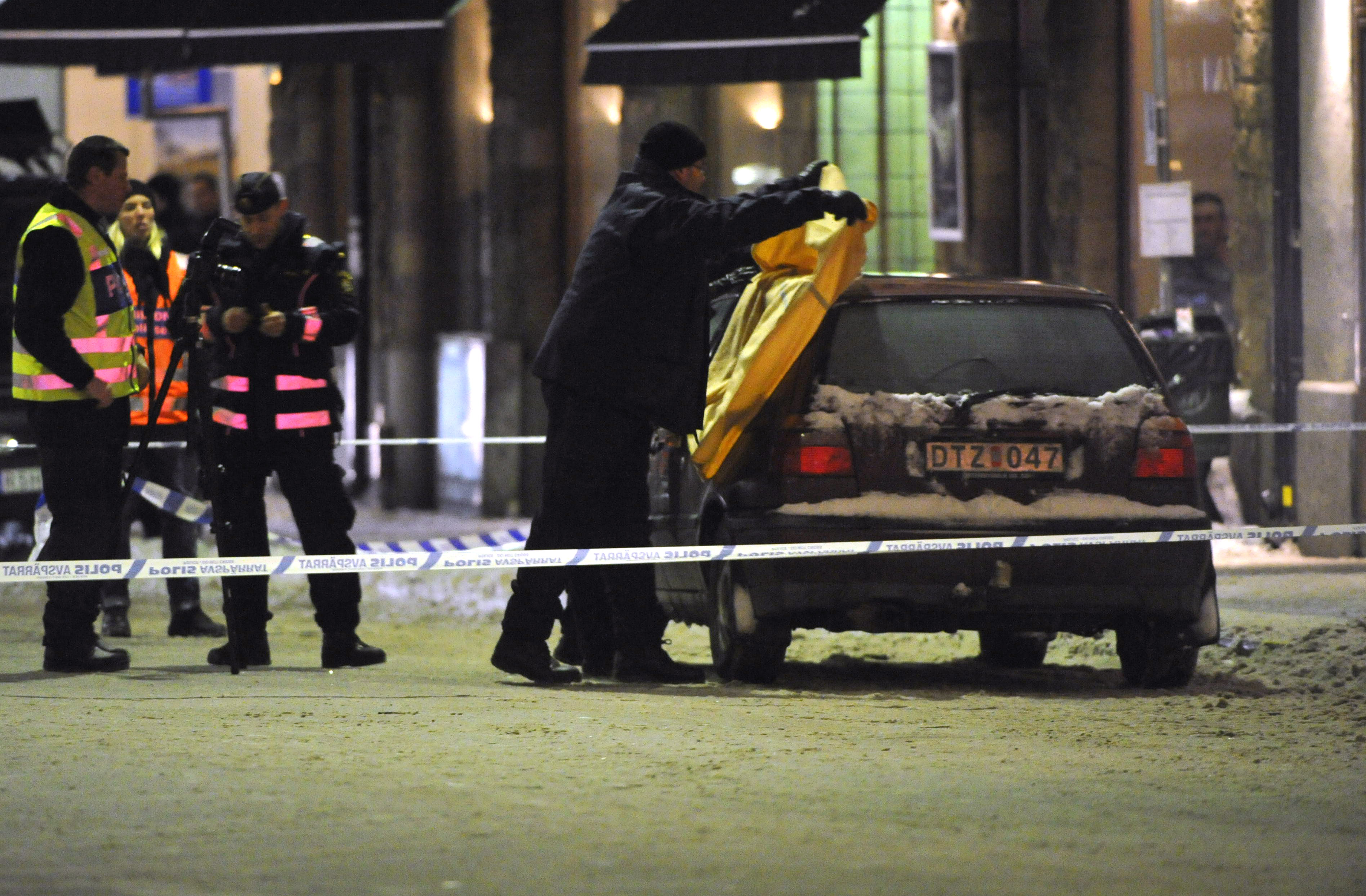 Bil, Brott och straff, Polisen, mord, Stockholm, Död