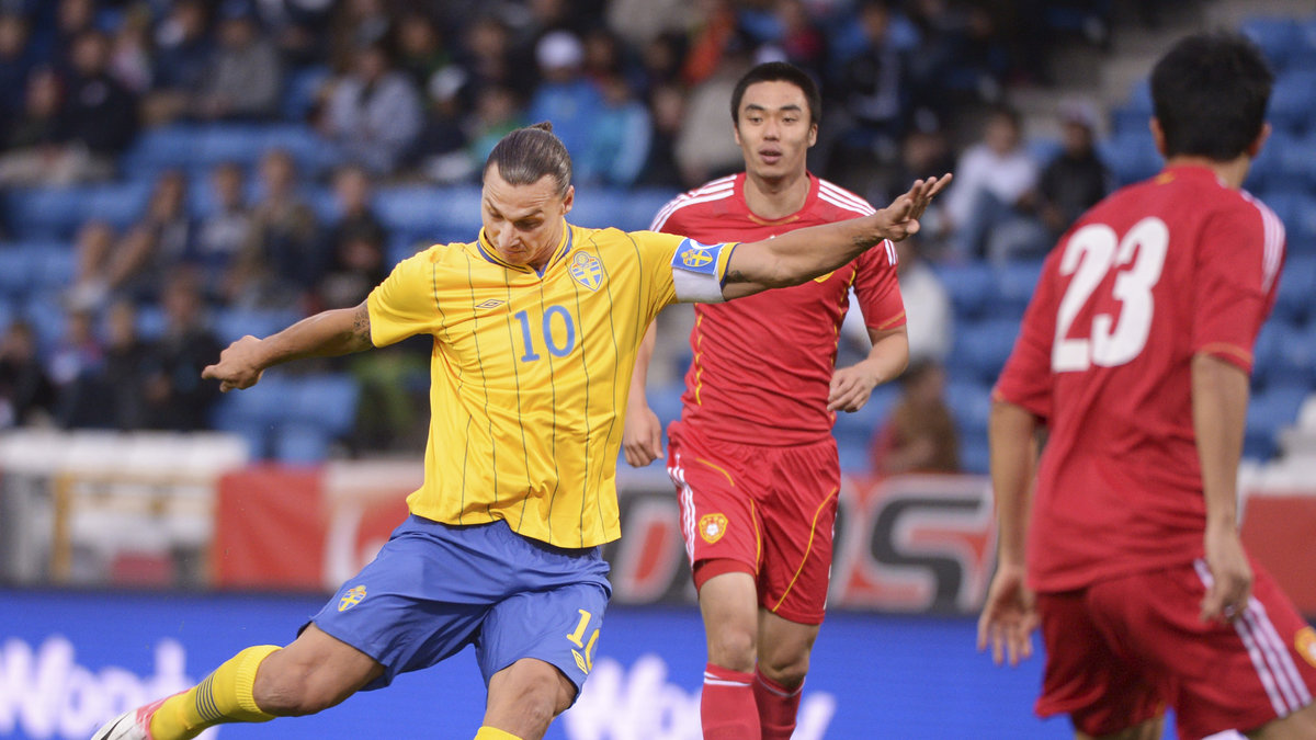 Zlatan var bäst i Sverige – och då spelade han bara första halvlek.