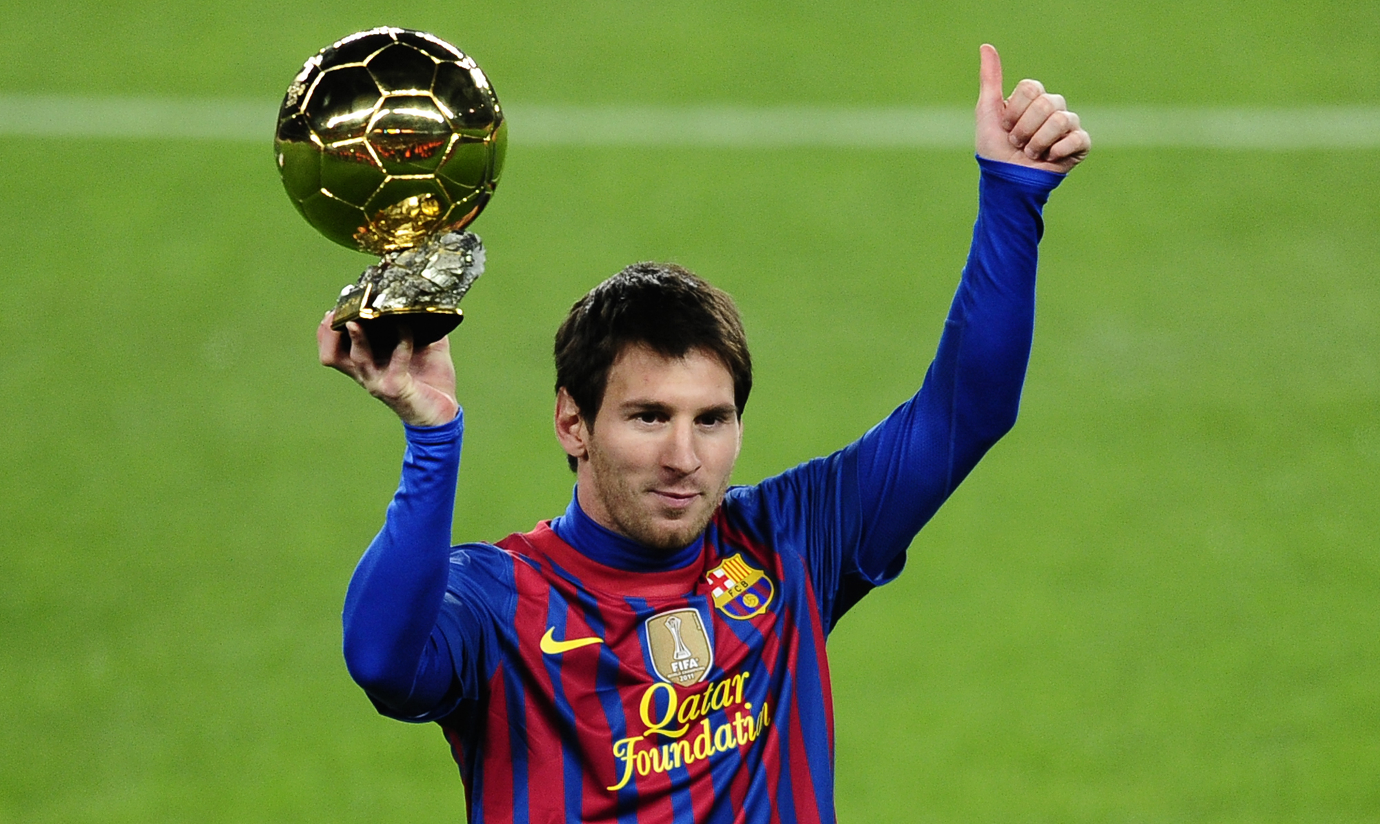 Leo Messi återfanns självfallet i världslaget.