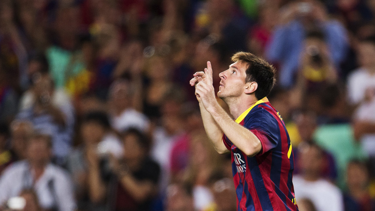 3. Lionel Messi, Barcelona, tjänar 114 miljoner kronor per år. 