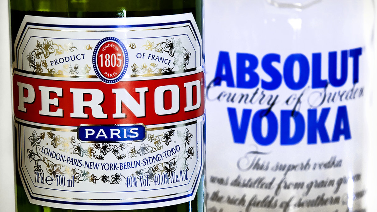 Pernod Ricard och Absolut Company hävde i början av april sitt exportförbud till Ryssland. Arkivbild.