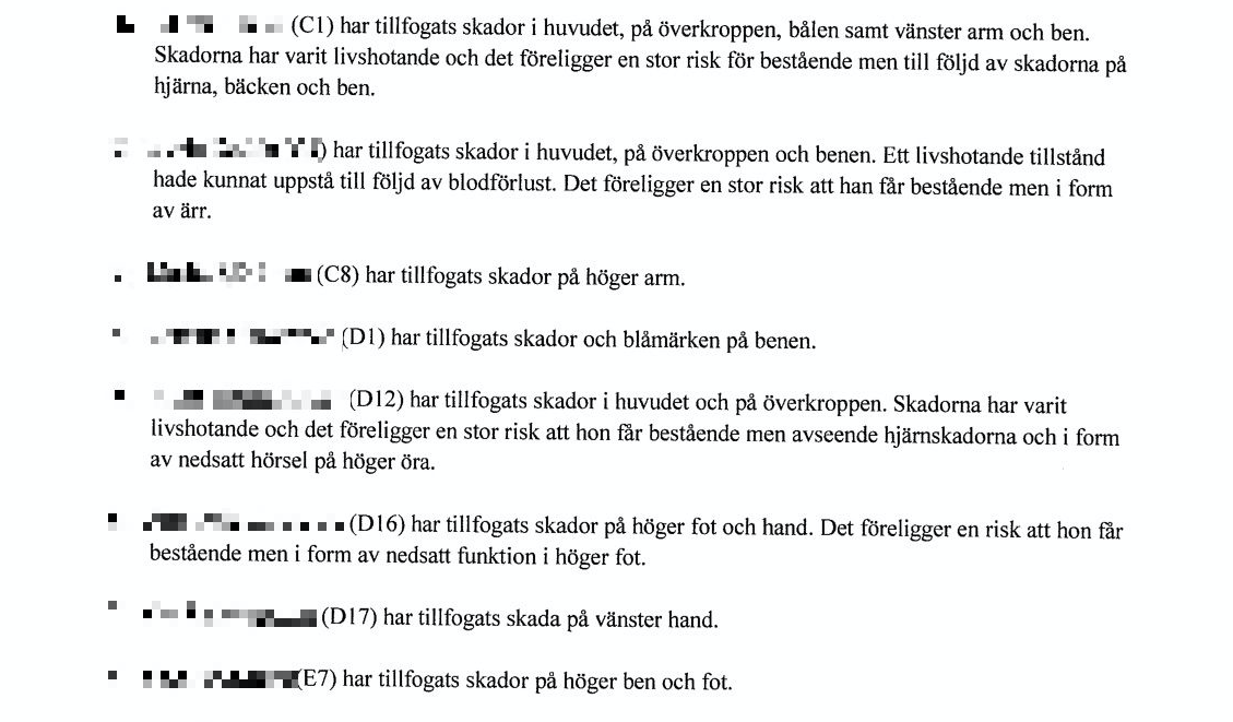 TERRORATTENTATET I STOCKHOLM TERRORATTENTATET I STOCKHOLM