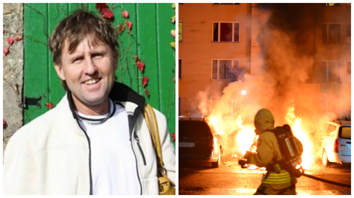 Göran Svensson skriver om bilbränderna.