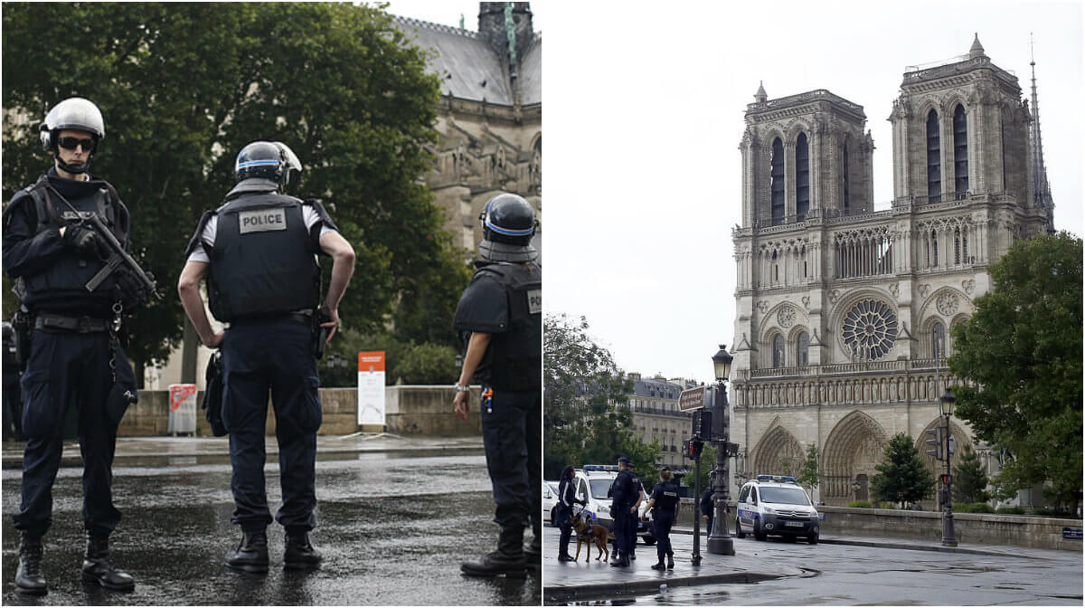 Paris, Notre Dame, Svensk journalist