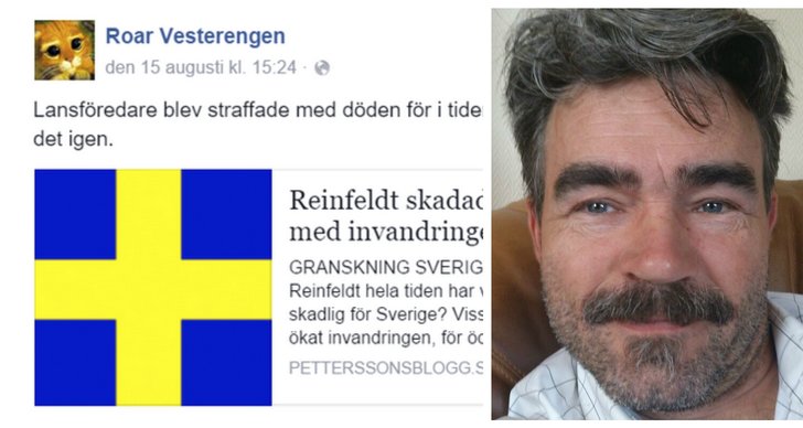 Fredrik Reinfeldt, Sverigedemokraterna, Falköping