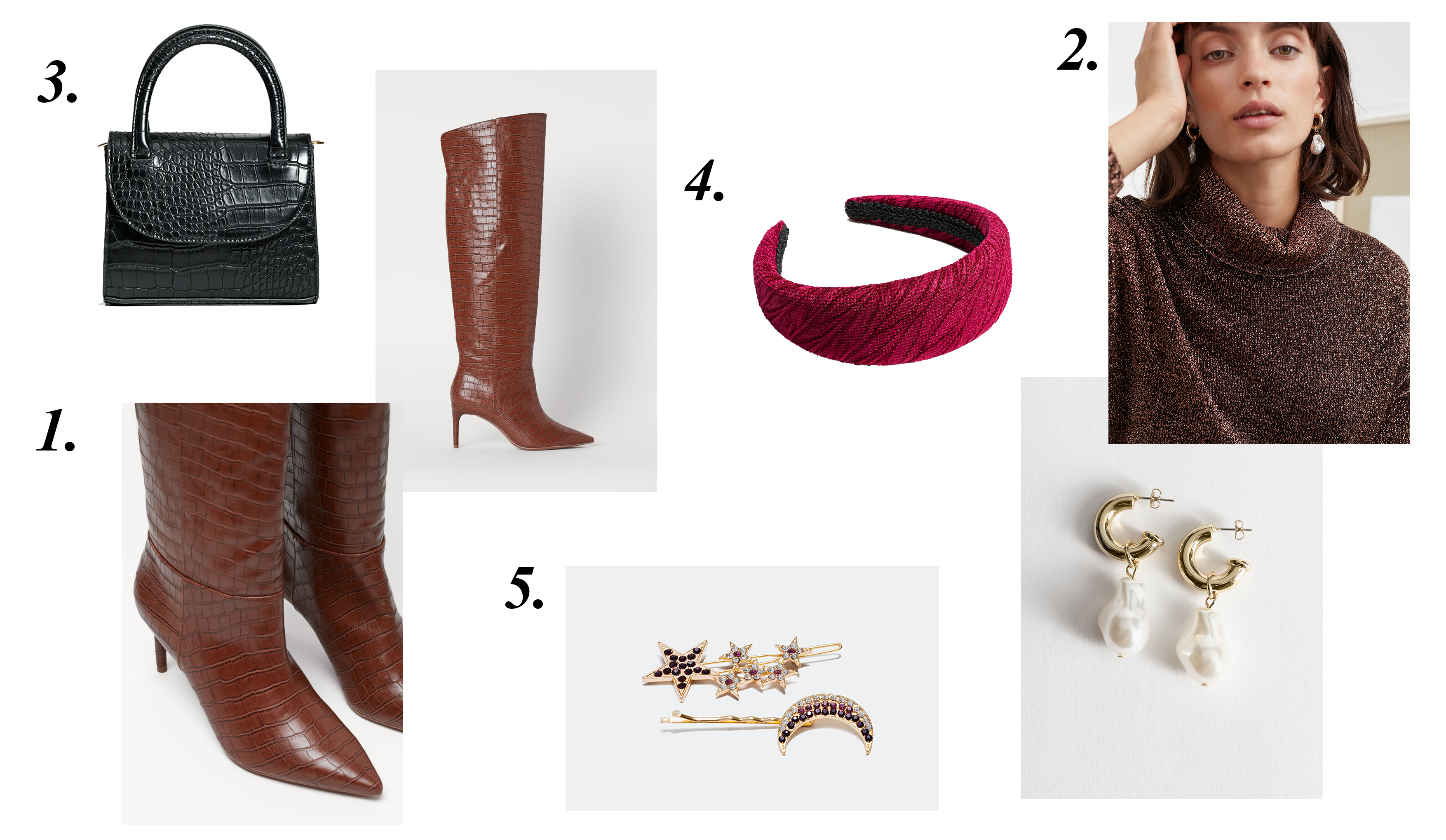 Accessoarer från Glitter, &Other Stories och H&M Accessoarer från Glitter, &Other Stories och H&M