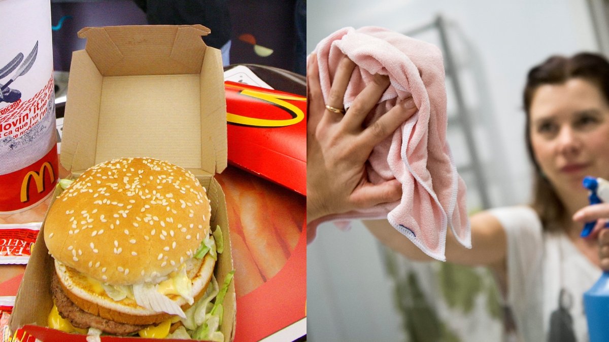 Sanningen om McDonald's städrutiner.