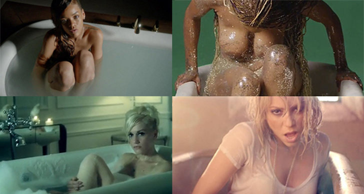 Britney Spears, Lady Gaga, Badkar