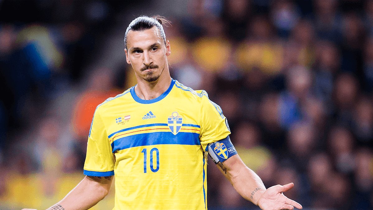 Zlatan gav Sverige ledningen.