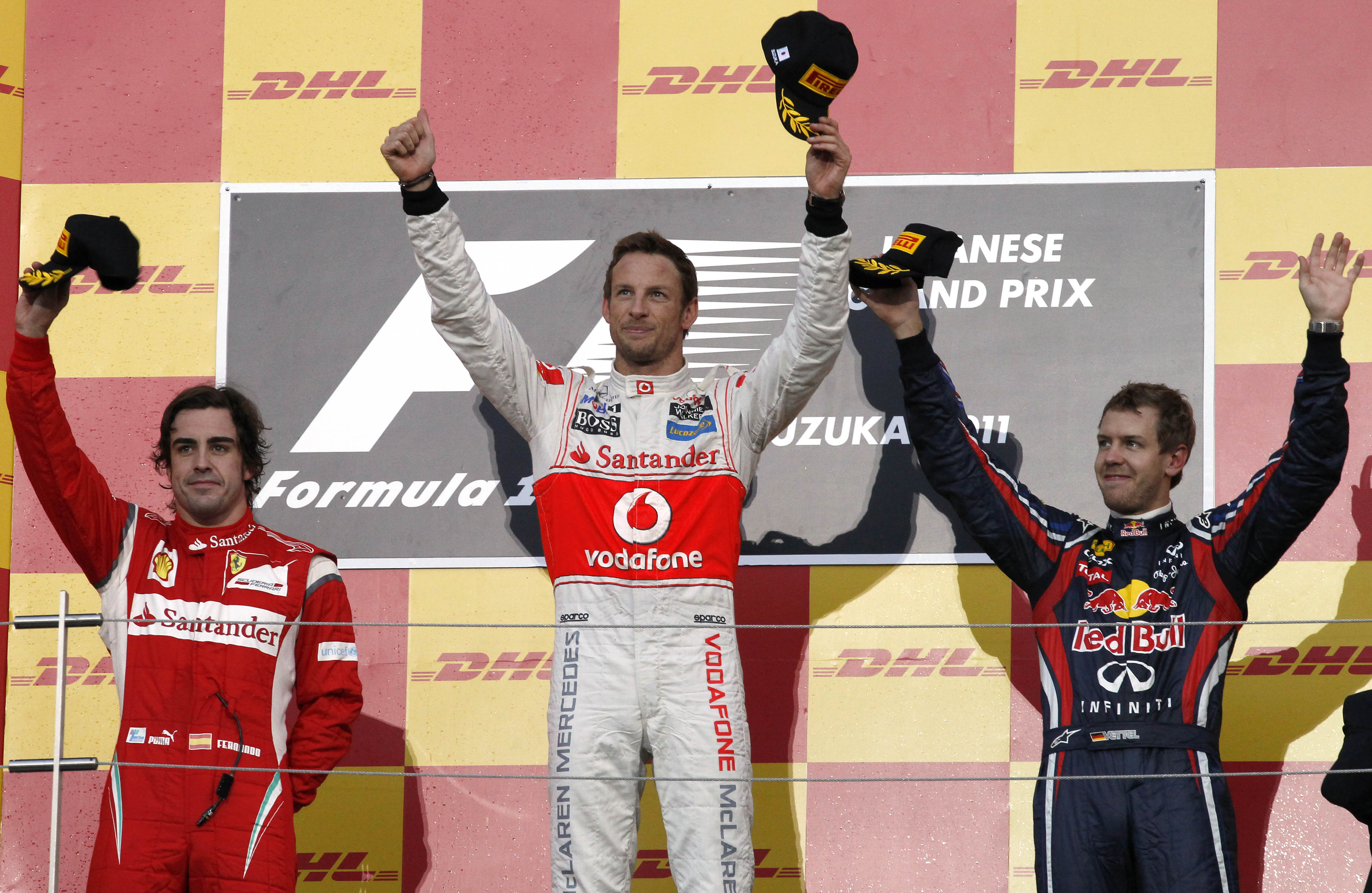 Tredjeplatsen i Japans Grand Prix räckte för att försvara titeln.