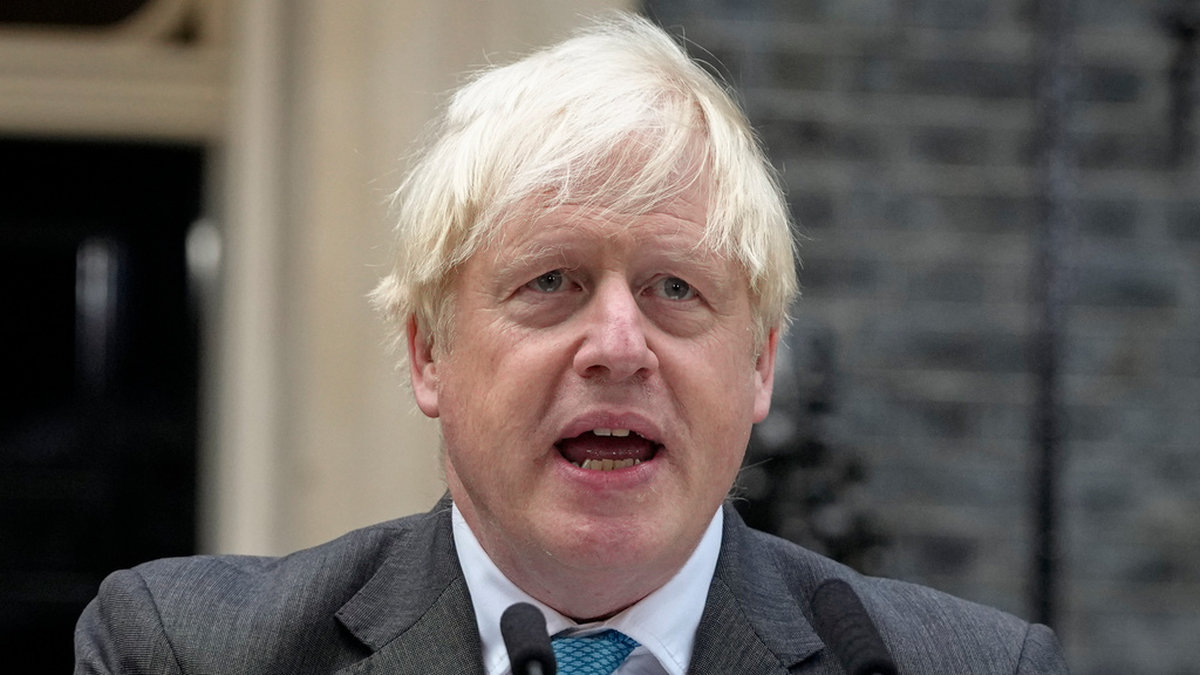 Boris Johnson skriver sina memoarer