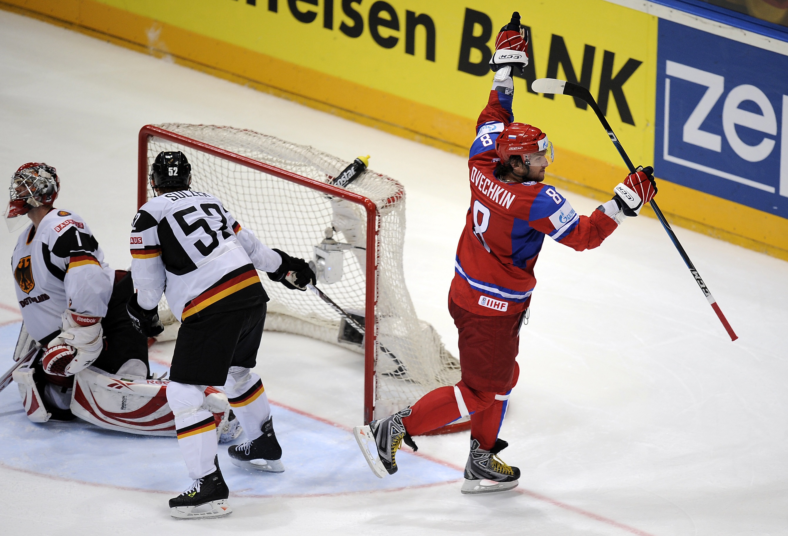 Alexander Ovechkin, Tyskland, Ryssland, ishockey