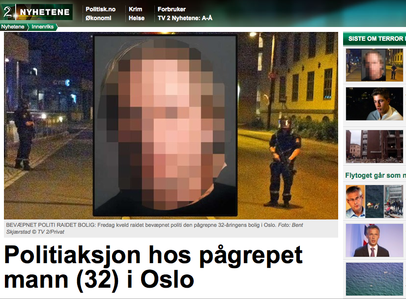 Oslo, Terrordåd, Bombattentat