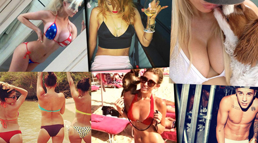 Rihanna, Justin Bieber och Courtney Stodden har varit generösa på Twitter och Instagram i veckan. Rihanna, Justin Bieber och Courtney Stodden har varit generösa på Twitter och Instagram i veckan.