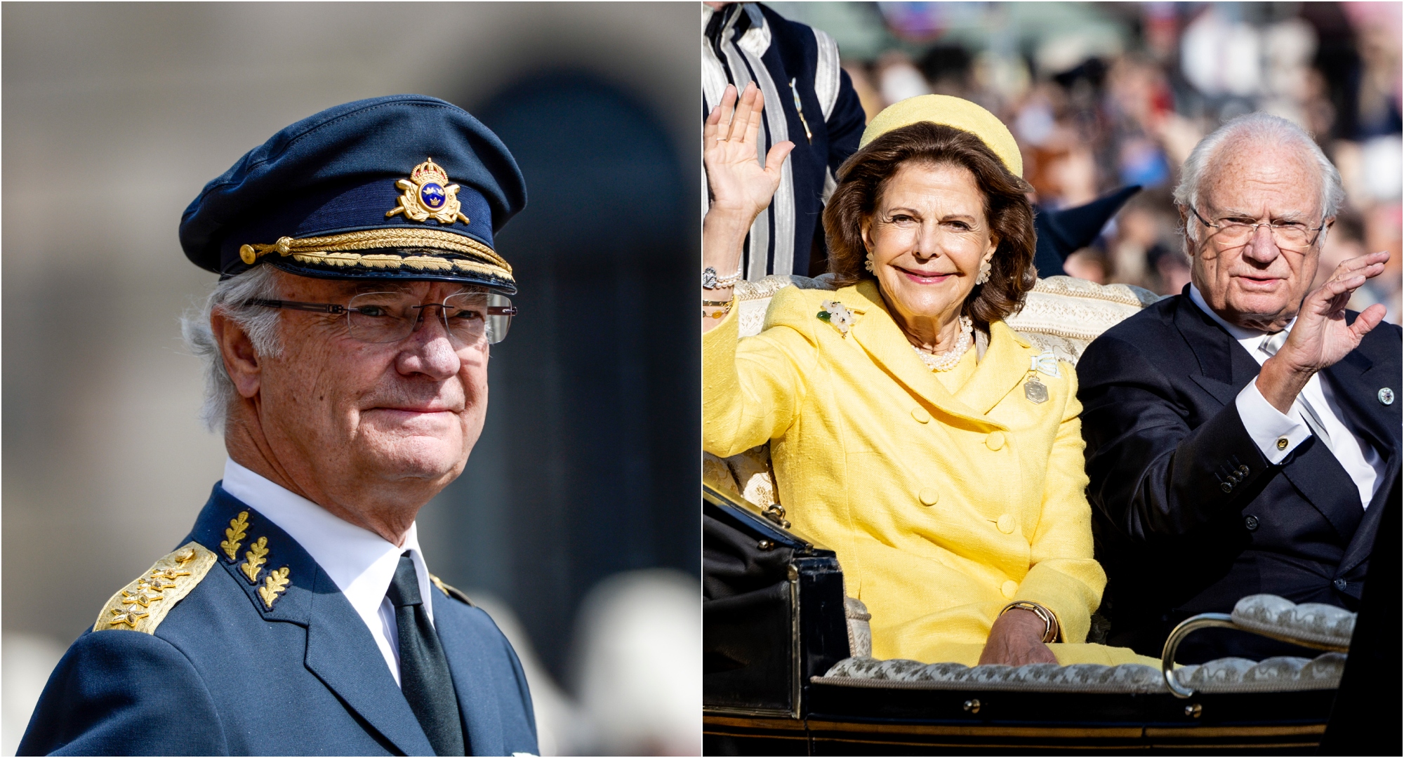 Kung Carl XVI Gustaf firade 50 år på tronen den 15 september 2023.