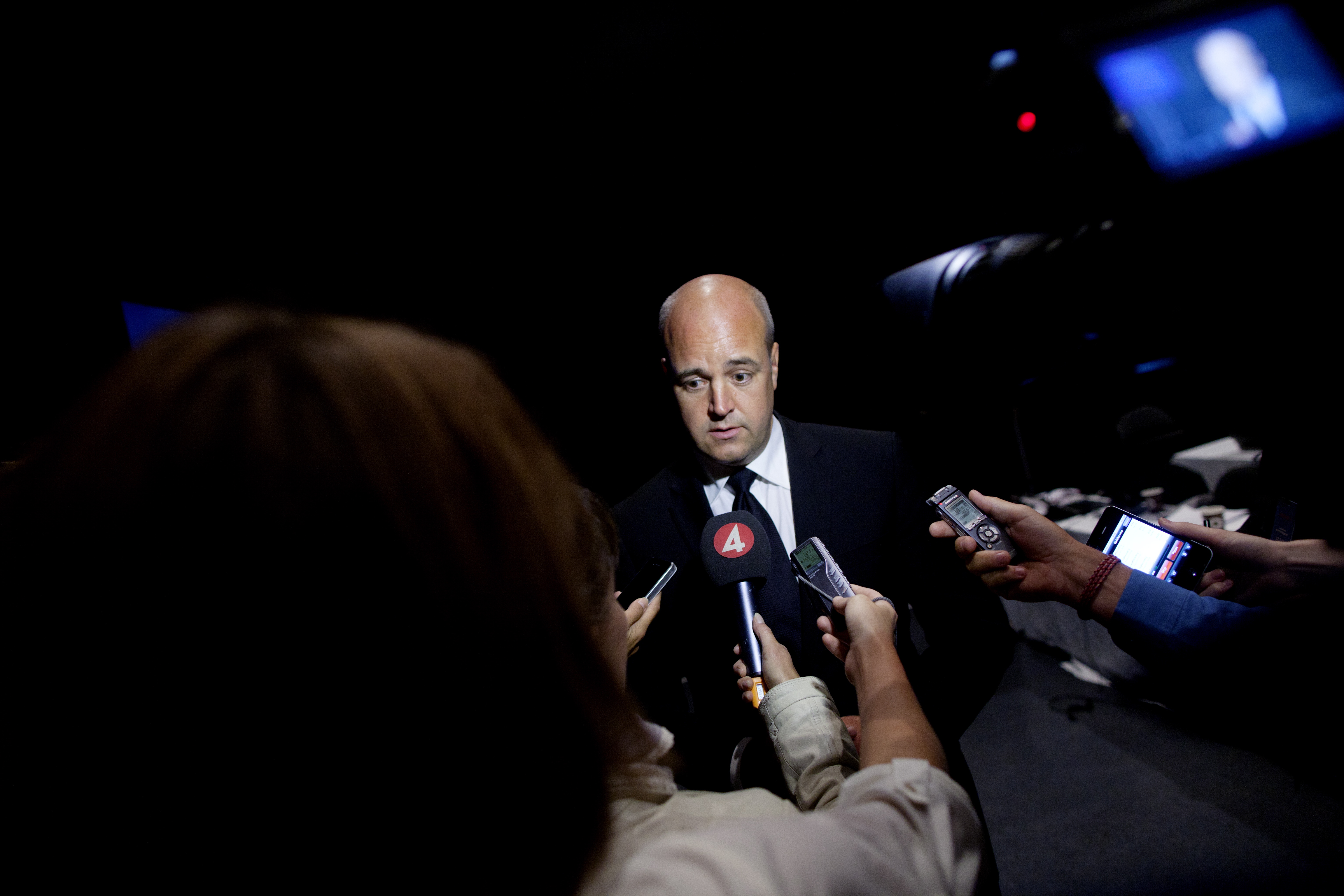 Anders Borg, Moderaterna, Fredrik Reinfeldt, Regeringen