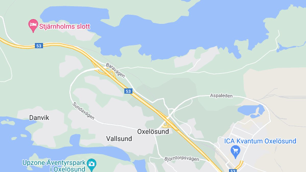 Google maps, Oxelösund