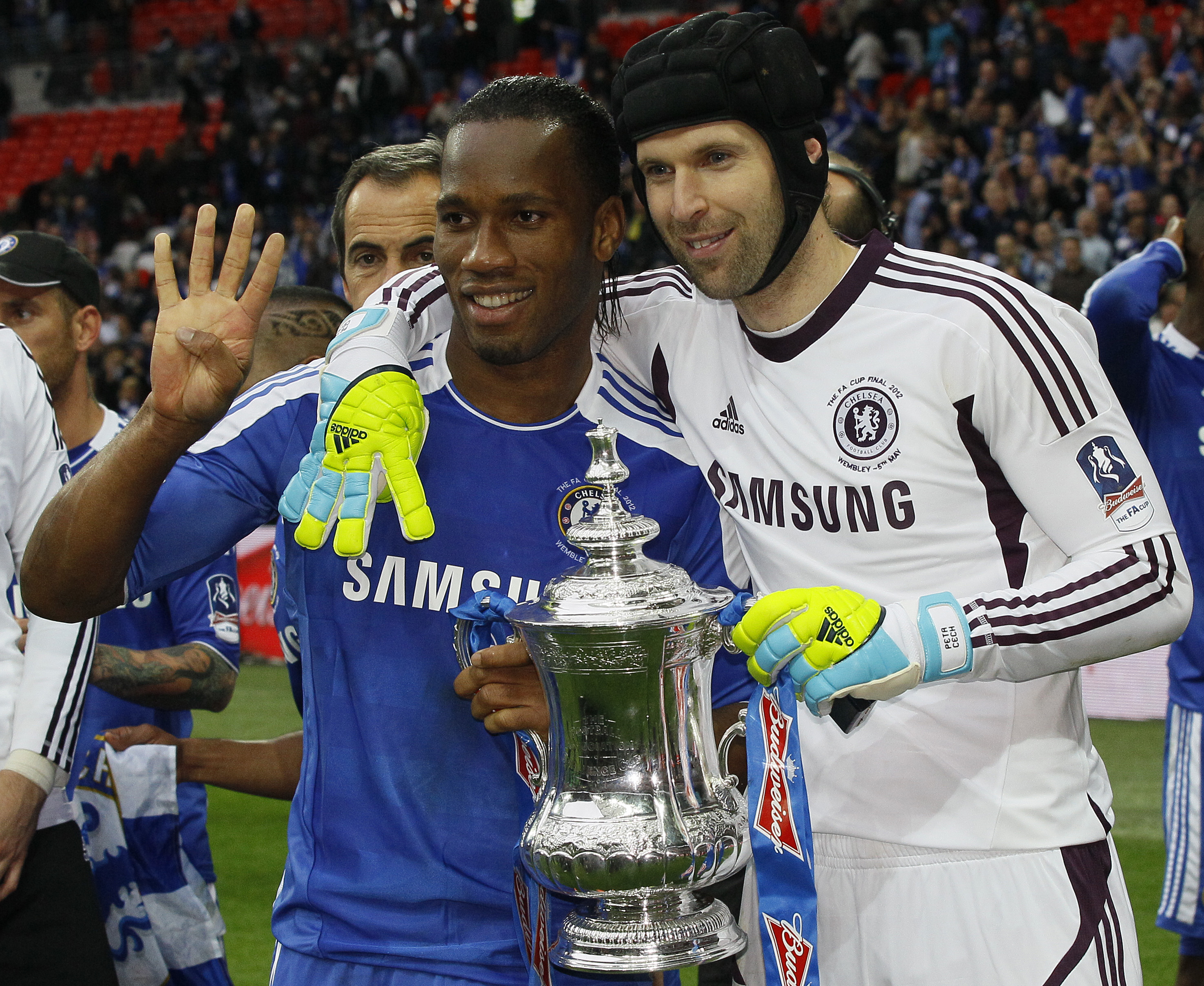 Didier Drogba och Petr Cech var båda matchavgörande för Chelsea.