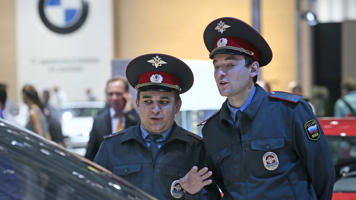 Ryssland har stora problem med korruption bland poliser.