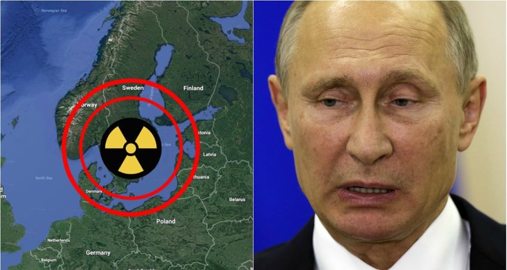 Ryssland, Kärnvapen, Vladimir Putin, Sverige