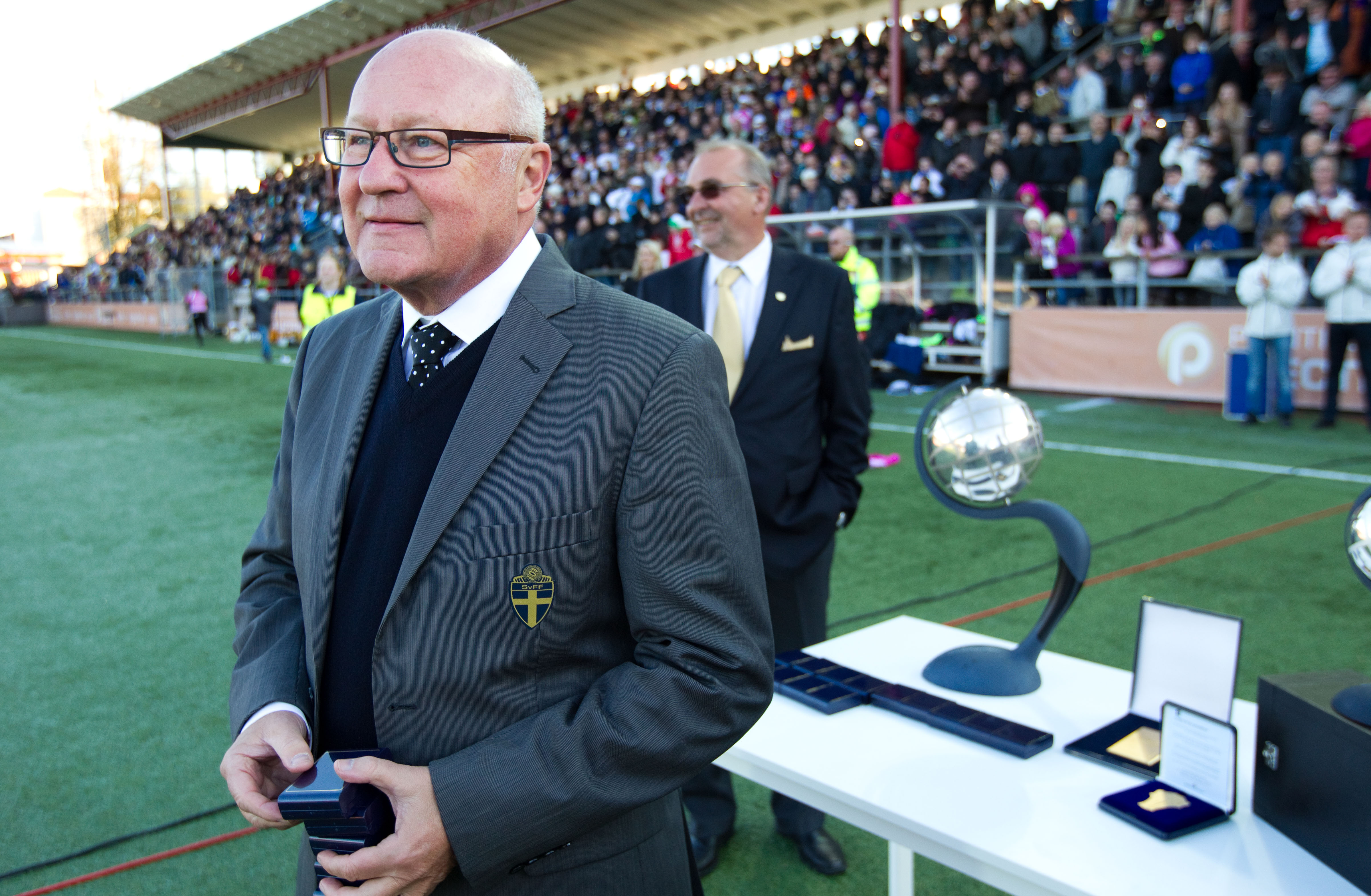 Lars-Åke Lagrell, Svenska Fotbollförbundets ordförande.