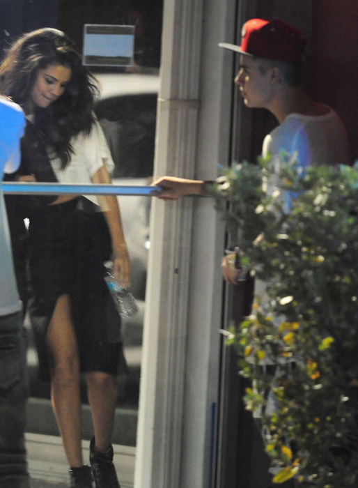 Selena Gomez och Justin Bieber hängde i Miami. Selena Gomez och Justin Bieber hängde i Miami.