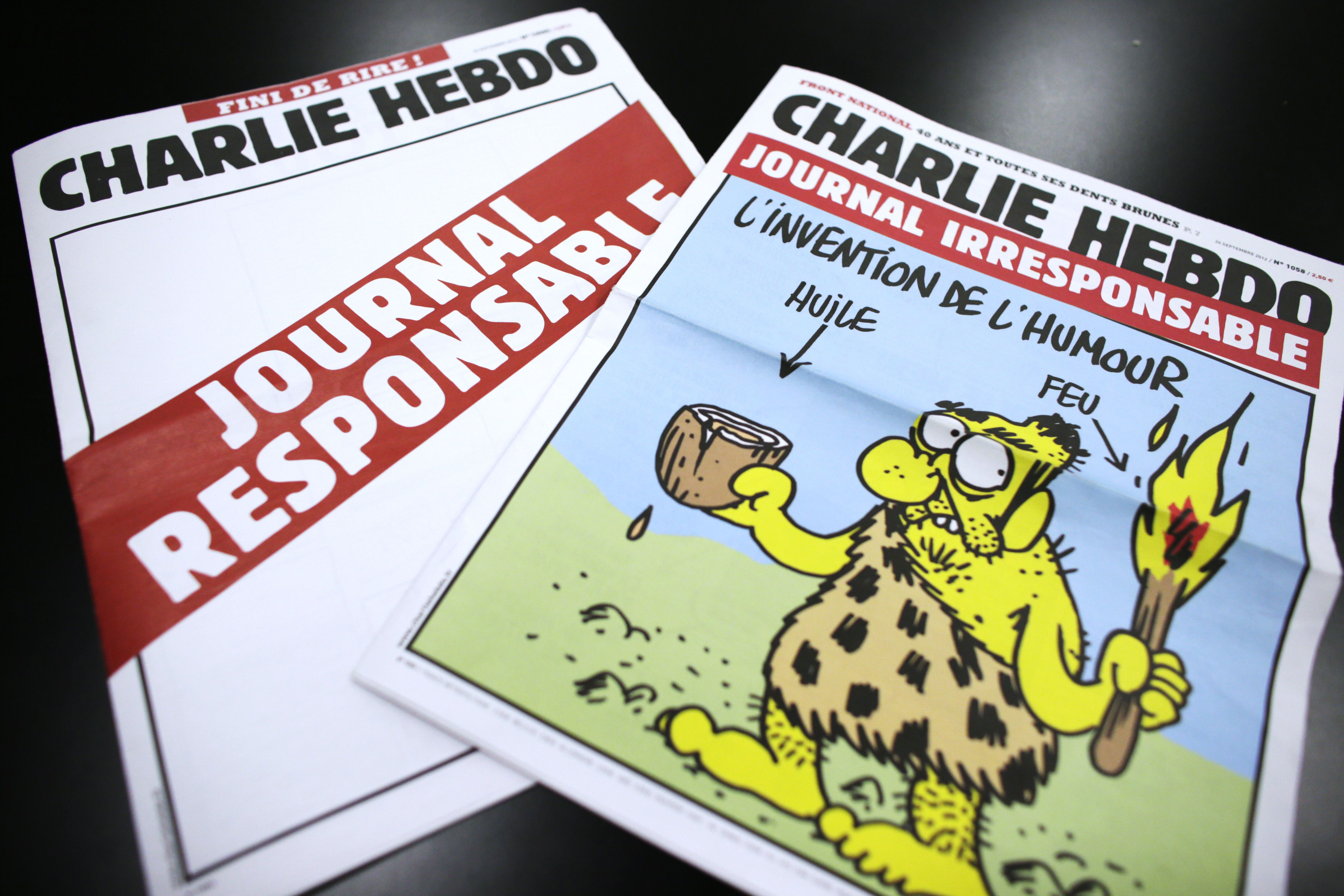 Flera maskerade gärningsmän stormade den franska satirtidningen Charlie Hebdo under onsdagen.
