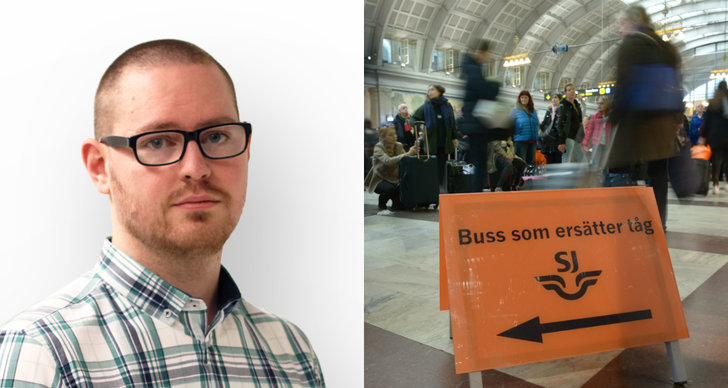 Kollektivtrafik, Tågtrafiken, Totte Löfström