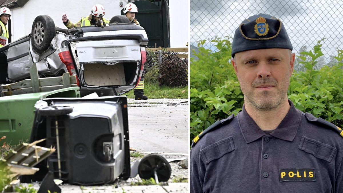 Polisen David Asker oroas över de många olyckorna med A-traktorer. 