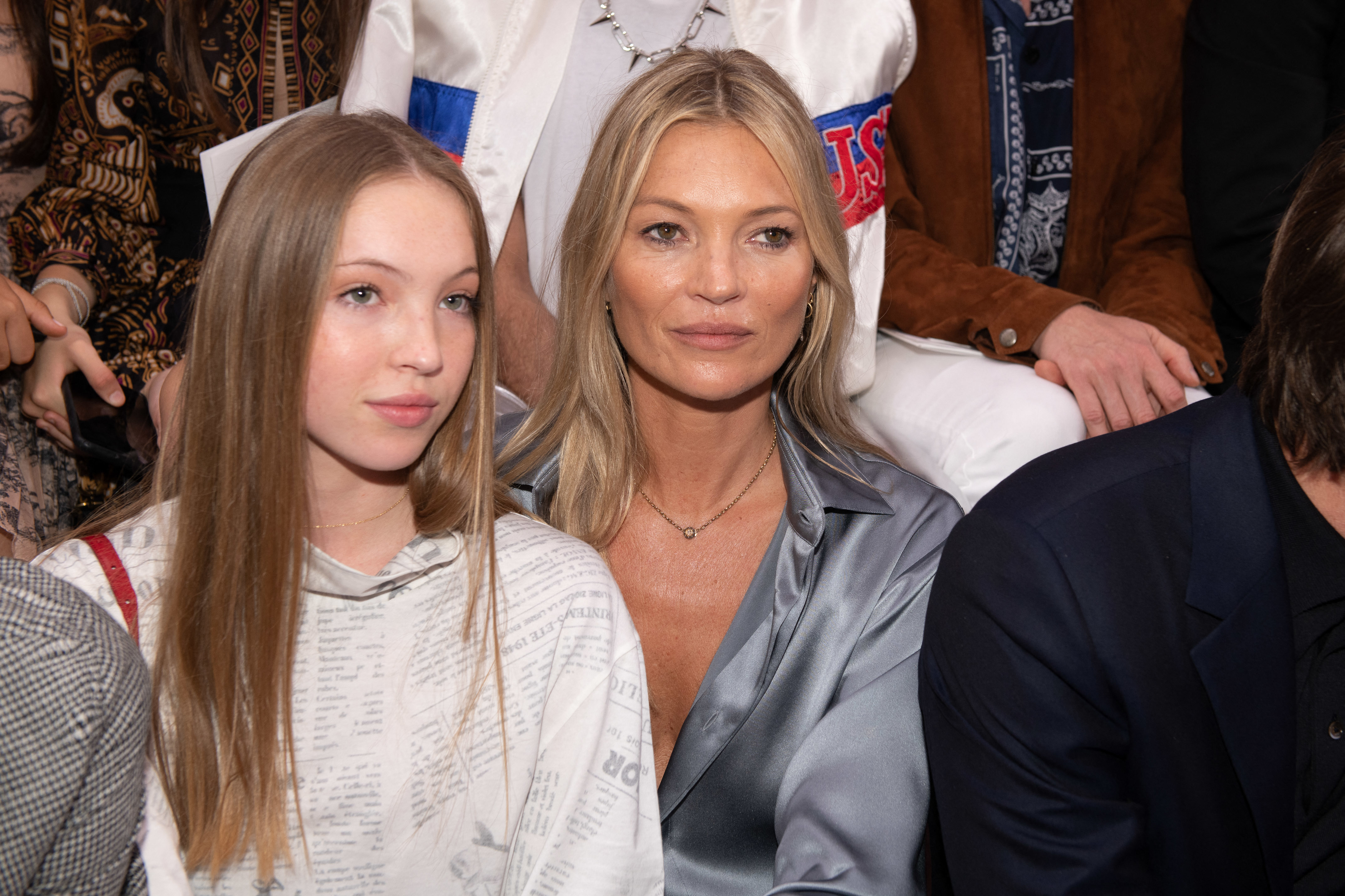 Kate moss och Lila Grace Moss Hack. Kate moss och Lila Grace Moss Hack.