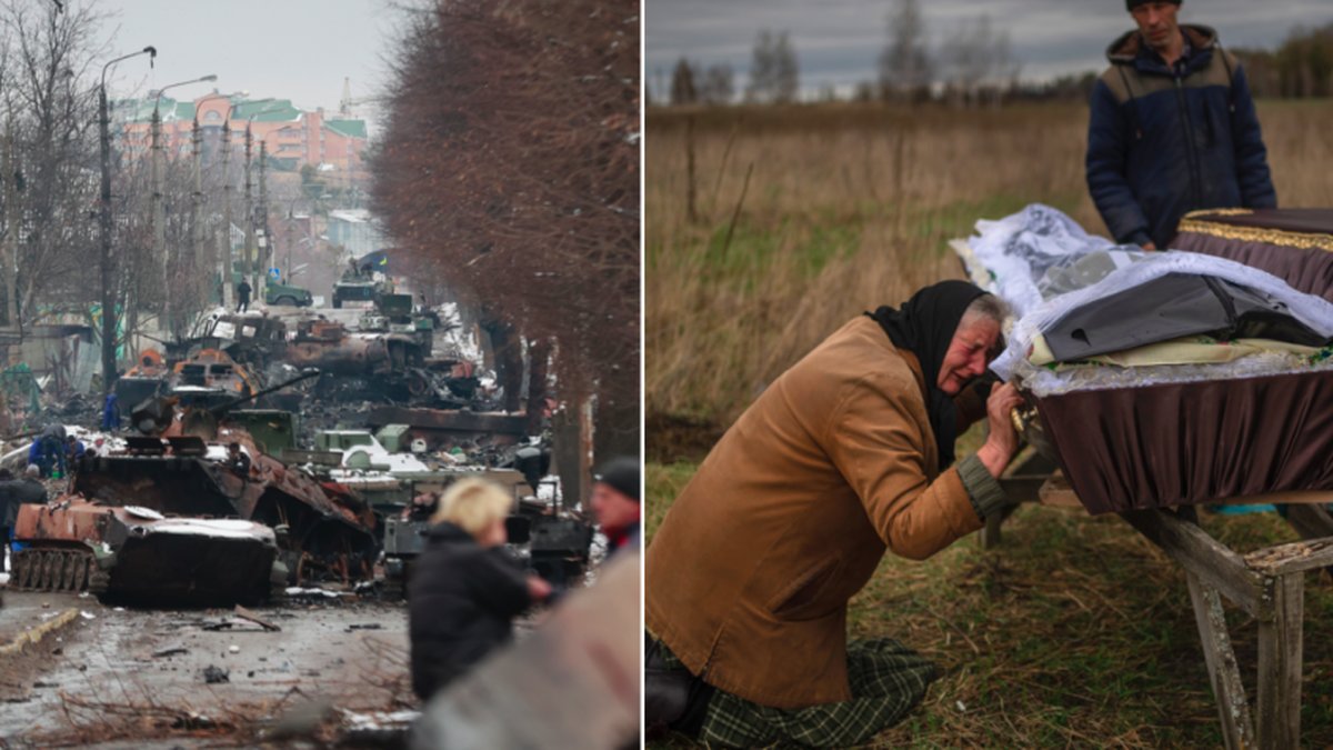 Idag är det ett år sedan kriget i Ukraina bröt ut