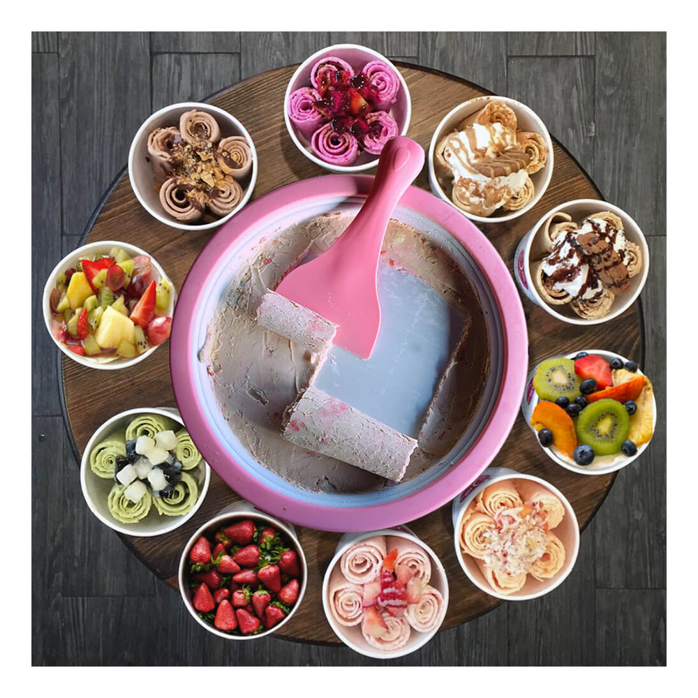 Roll ice cream-set Roll ice cream-set
