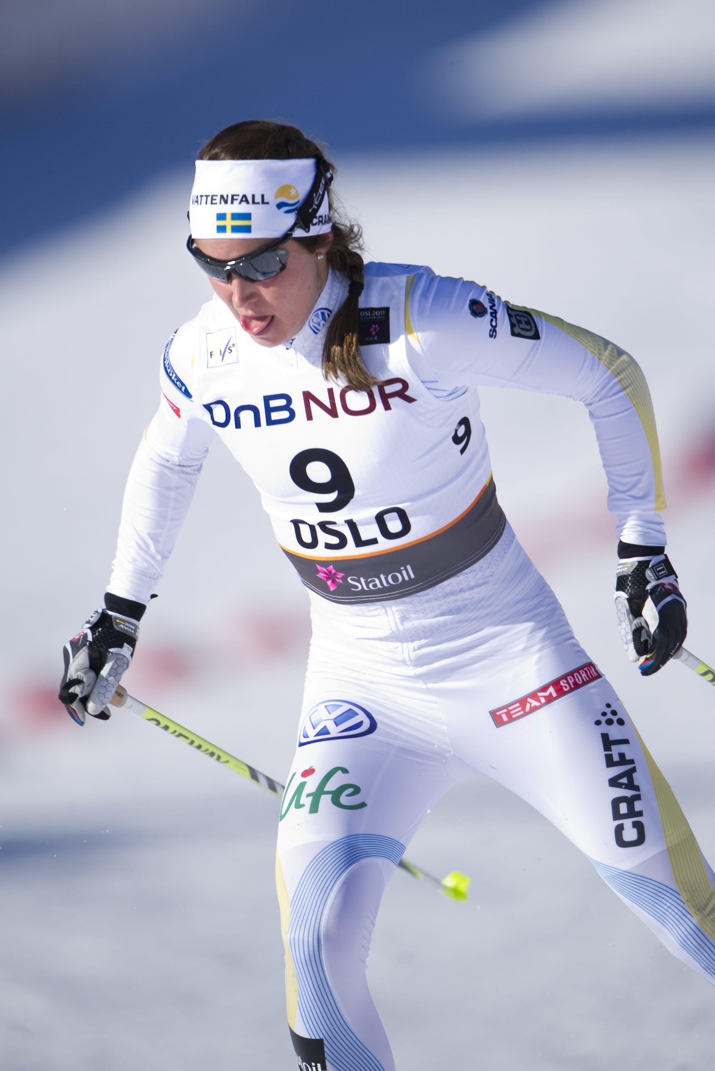 Therese Johaug, Anna Haag, skidor, Charlotte Kalla, Längdskidor