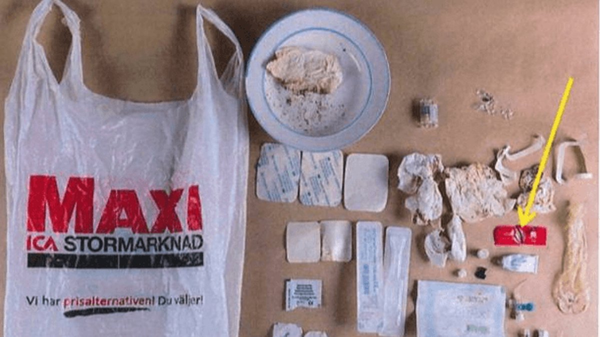 Martin Trenneborgs diverse droger som han använde i sexbunkern