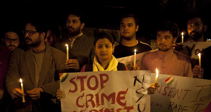 Indien, Våldtäkt , mord, borgen