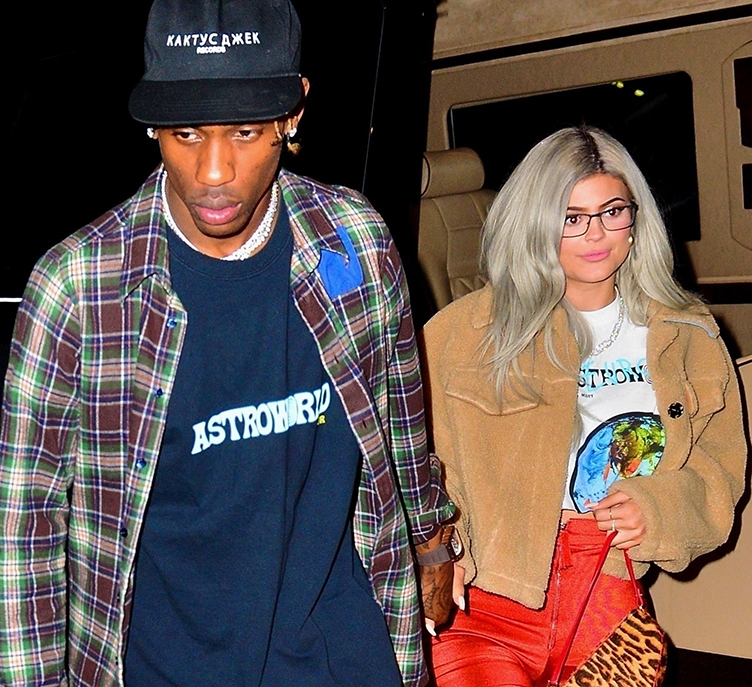 Travis Scott och Kylie Jenner Travis Scott och Kylie Jenner