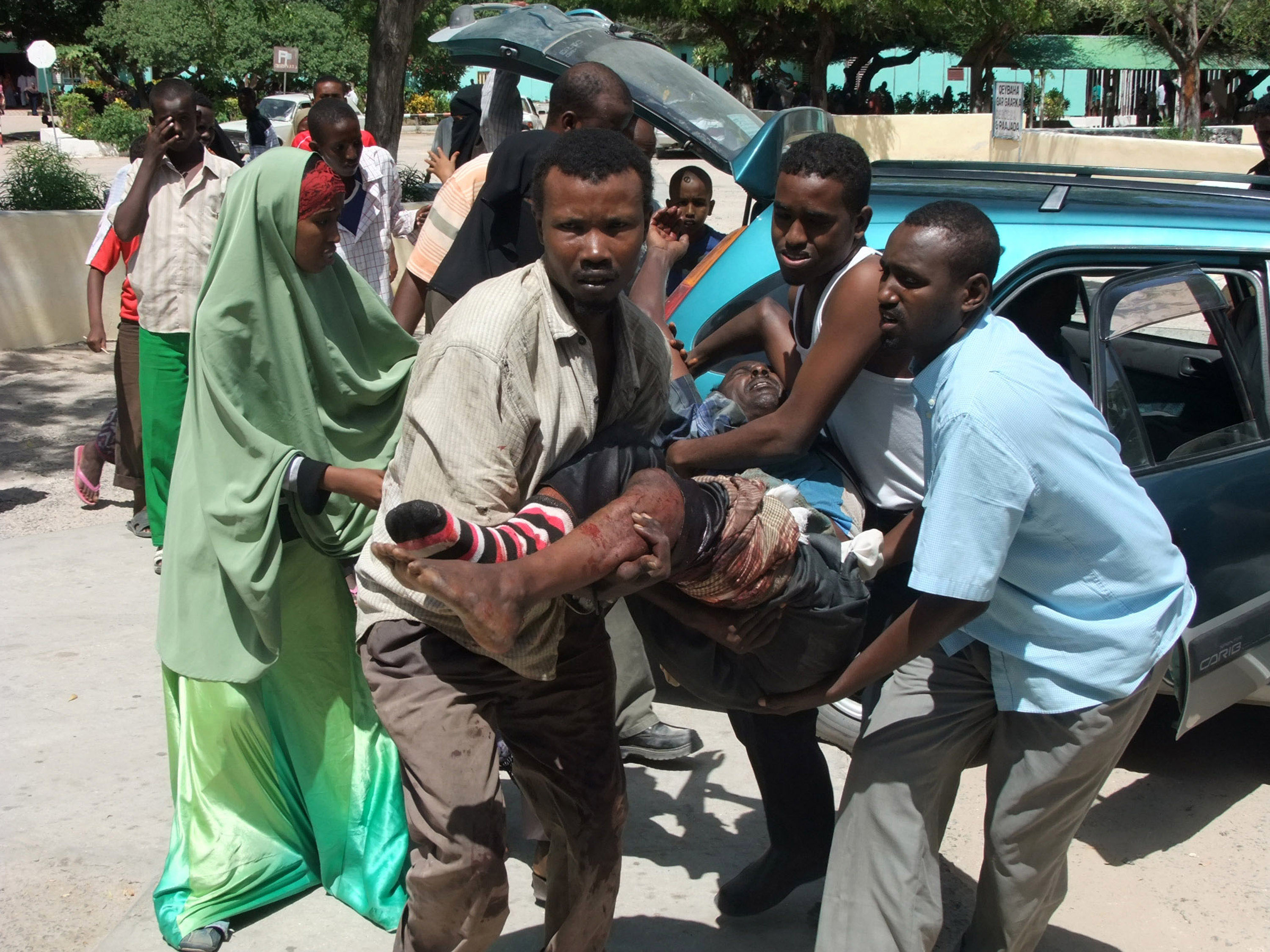Somalia, Terror, Eldstrid, al-Qaida, al-Shabaab