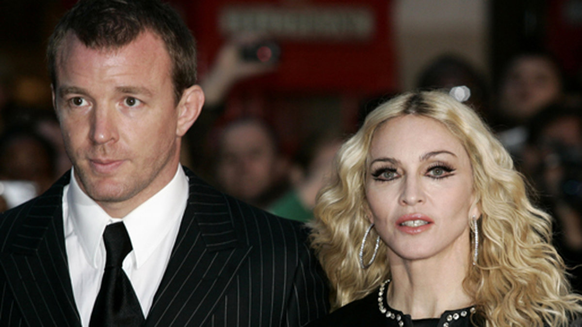 Madonna och Guy Ritchie i september 2008.