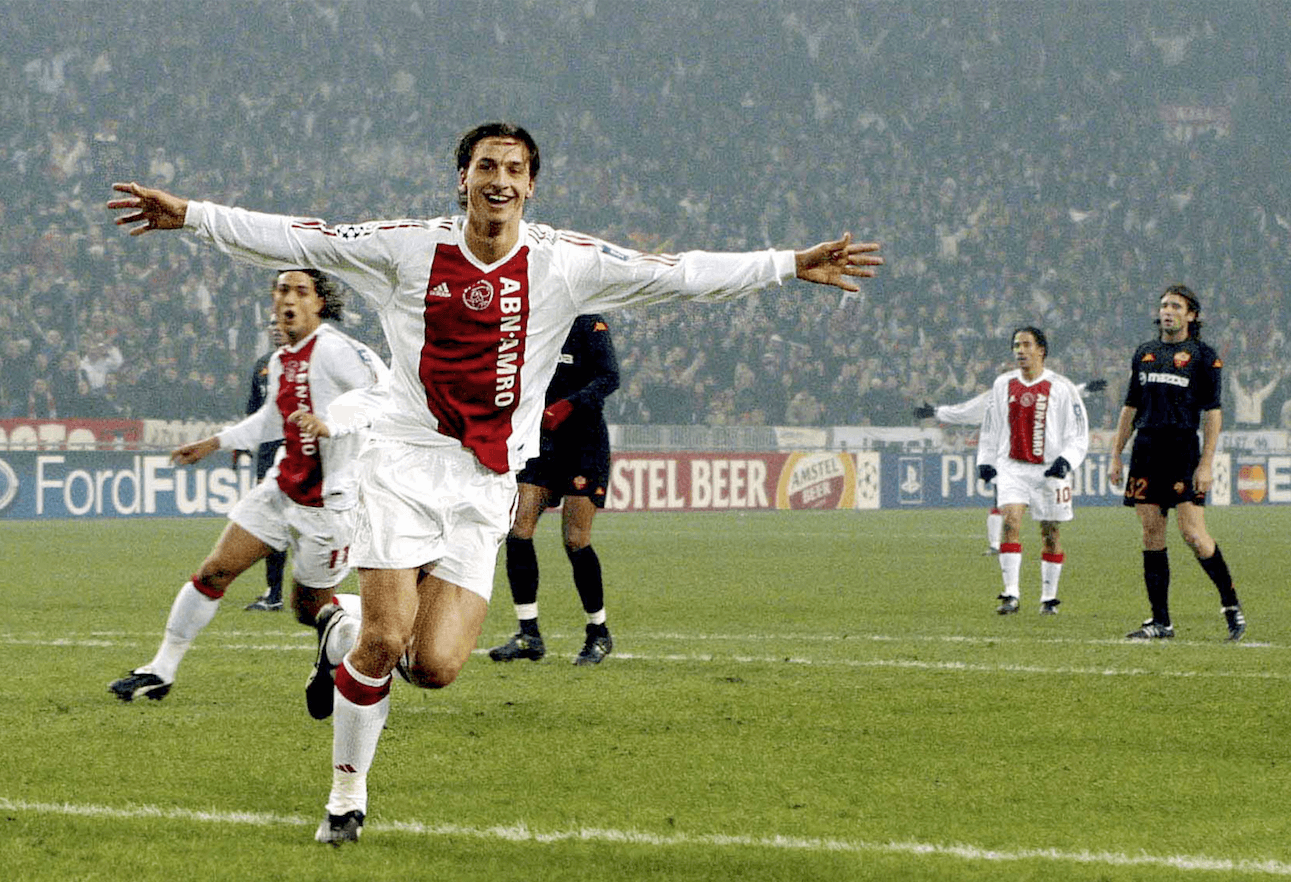 Zlatan gick från Malmö FF till Ajax. Zlatan gick från Malmö FF till Ajax.