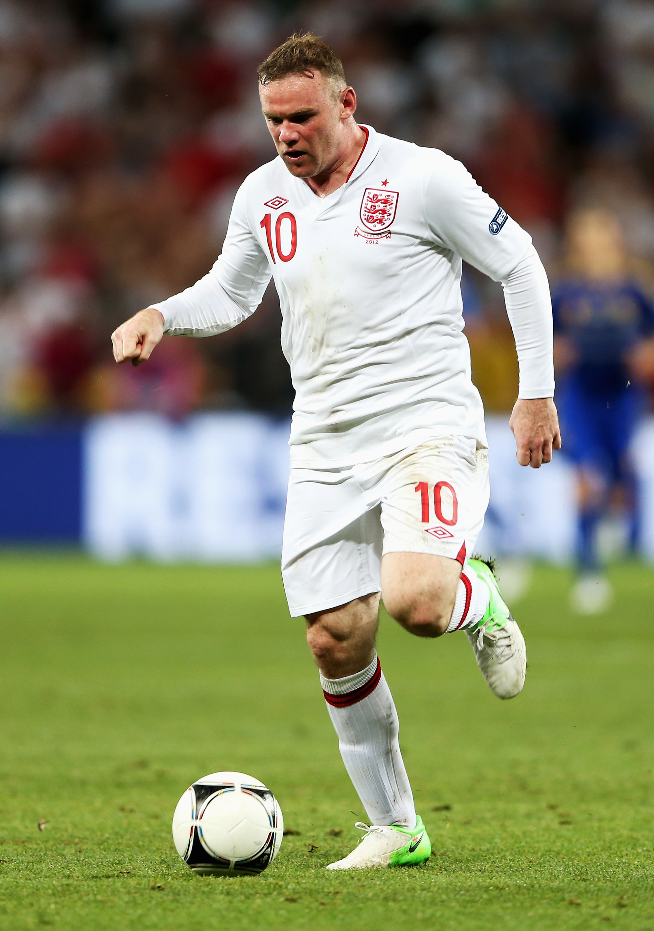 Wayne Rooney var tillbaka för England.